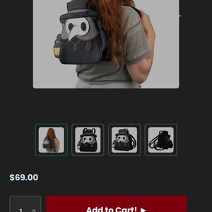 Squishable Plague Doctor Bag